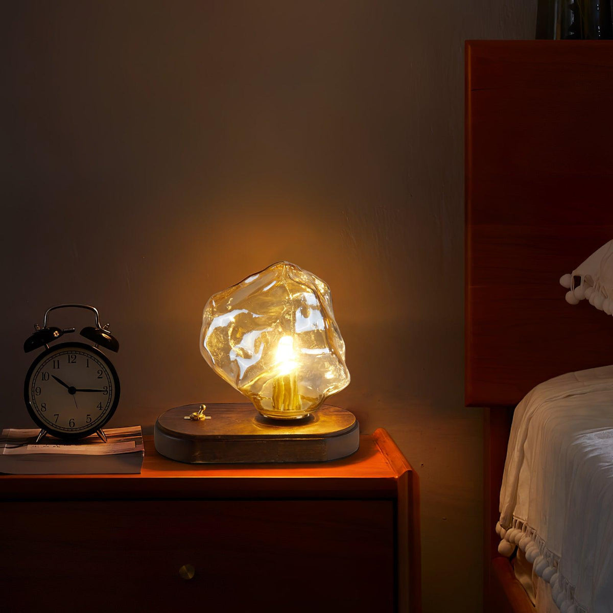 Maris Wood Artistic Table Lamp