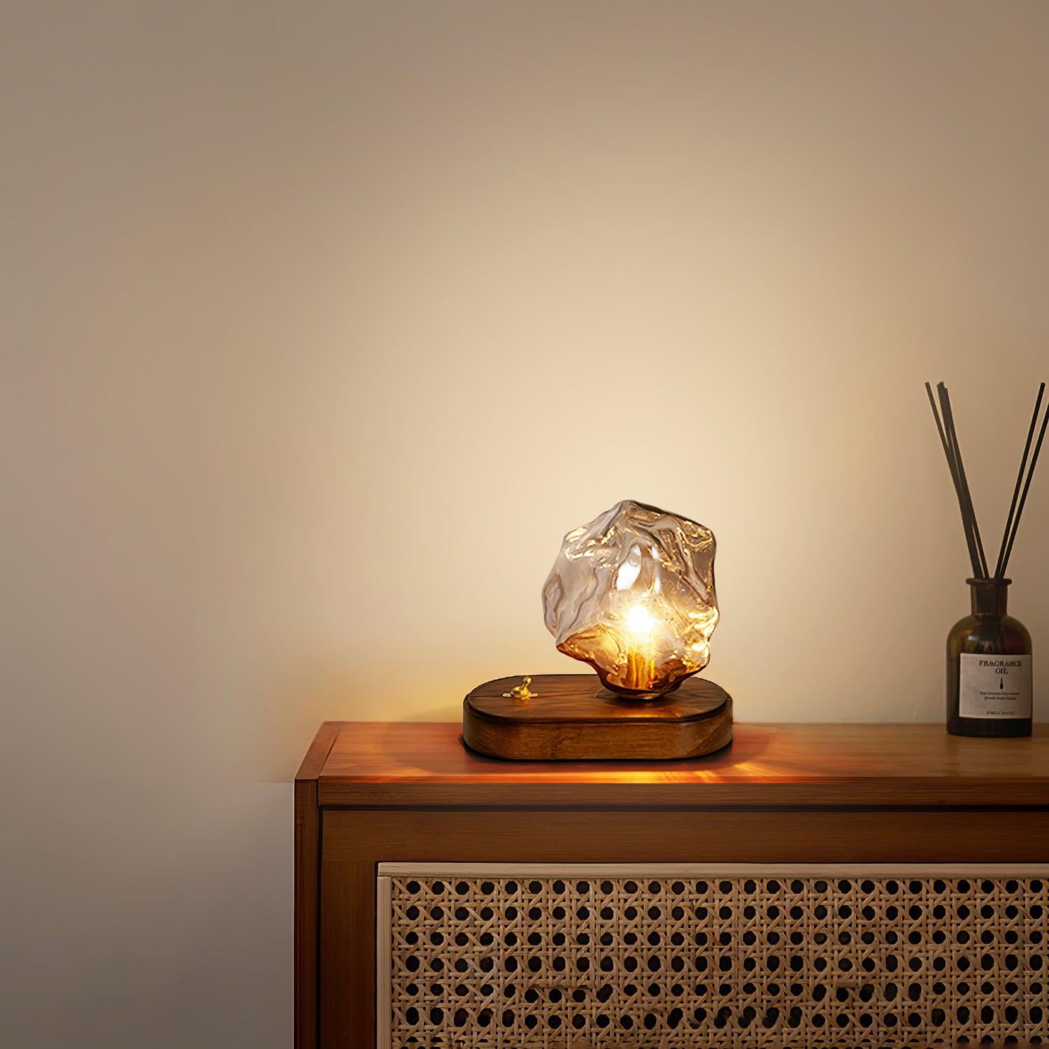 Maris Wood Artistic Table Lamp