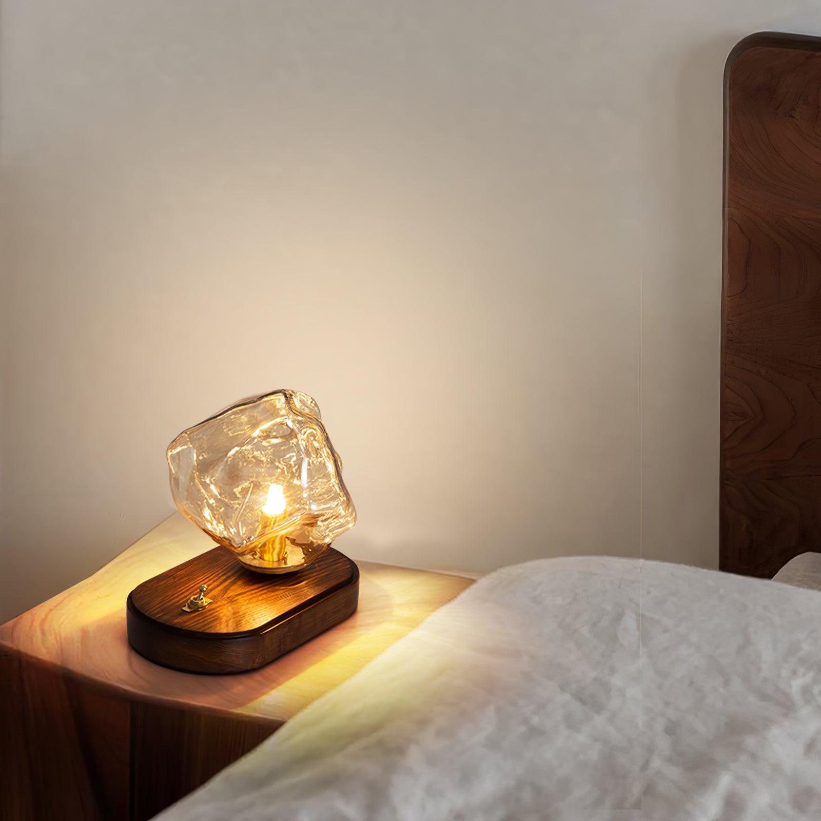 Maris Wood Artistic Table Lamp
