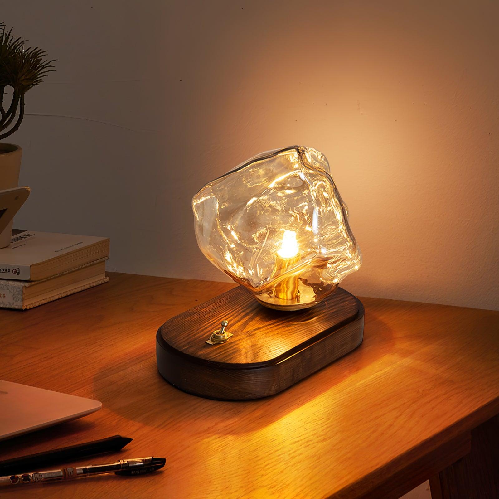 Maris Wood Artistic Table Lamp