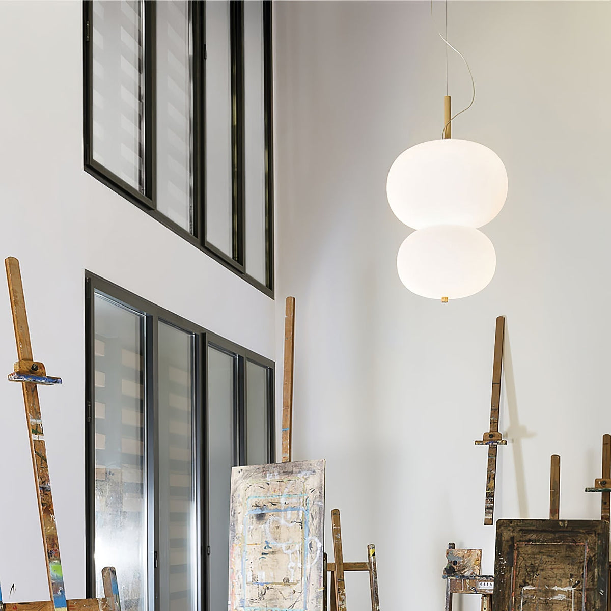 Duality Modern Glass Pendant Light