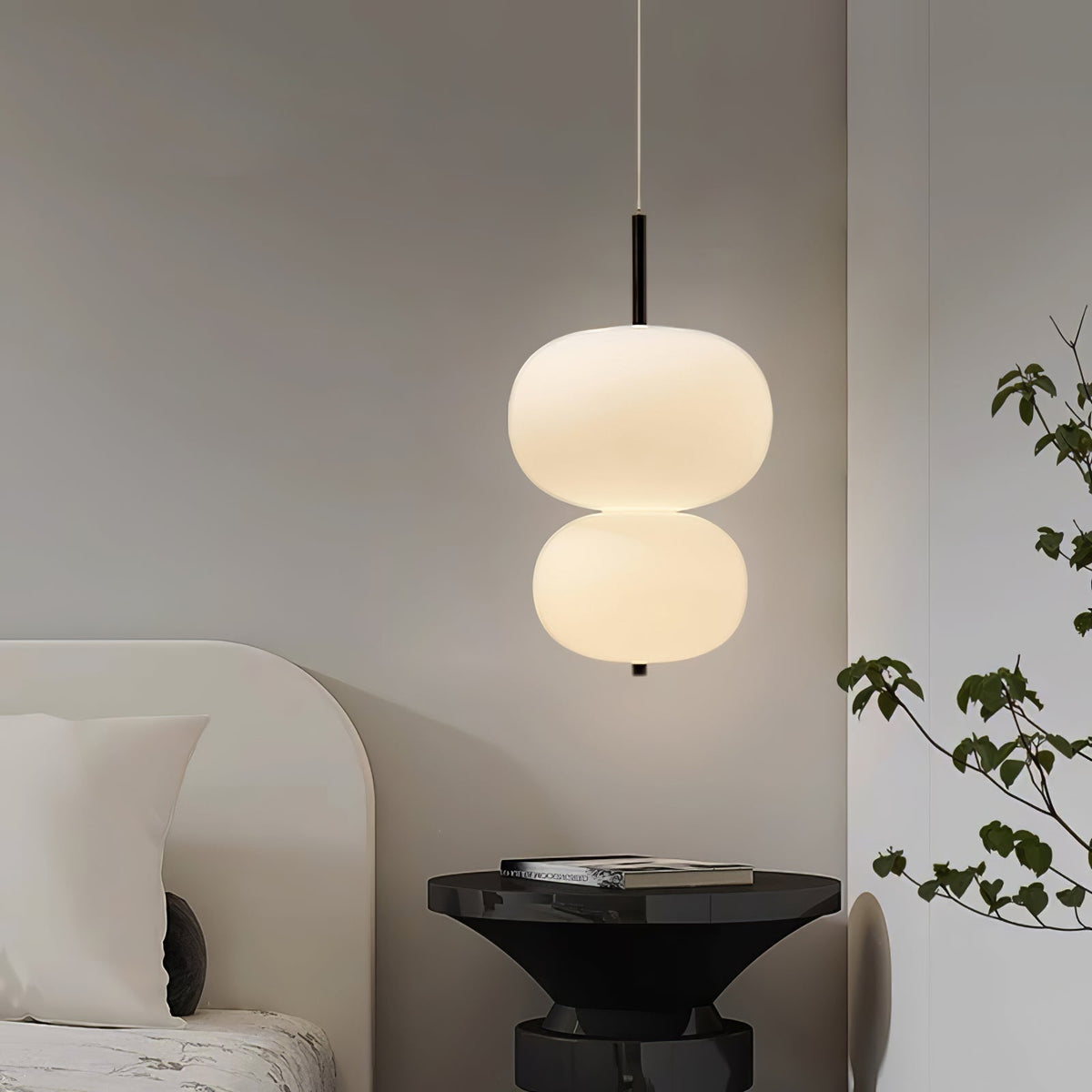 Duality Modern Glass Pendant Light