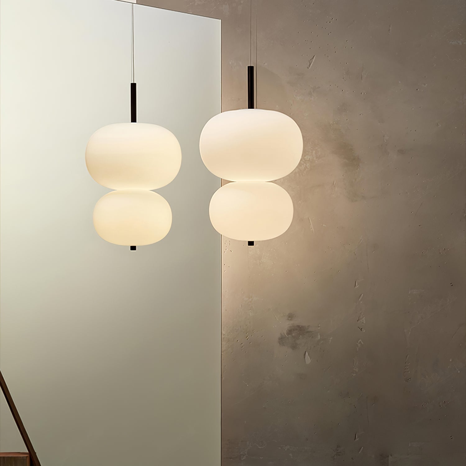Duality Modern Glass Pendant Light