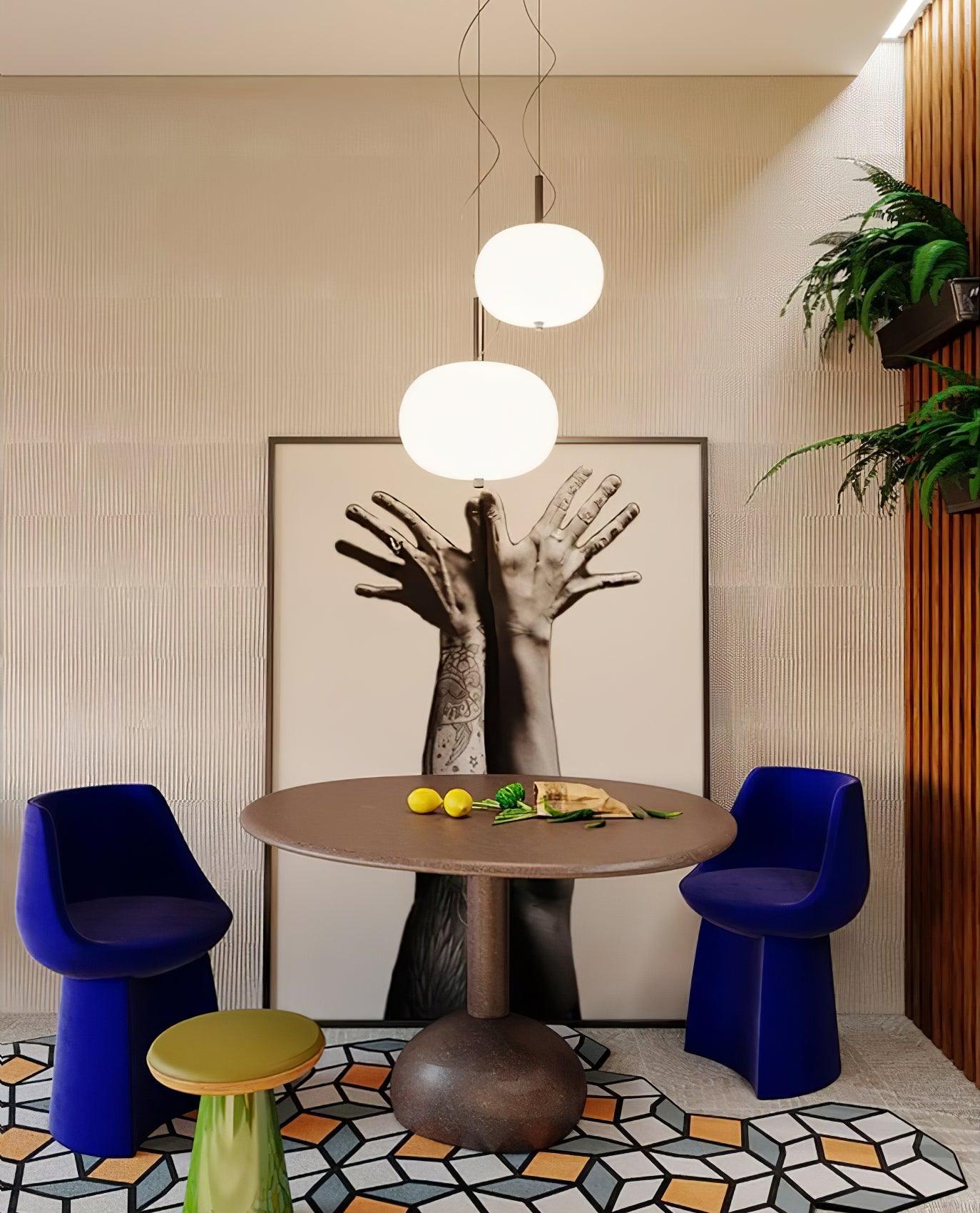 Duality Modern Glass Pendant Light