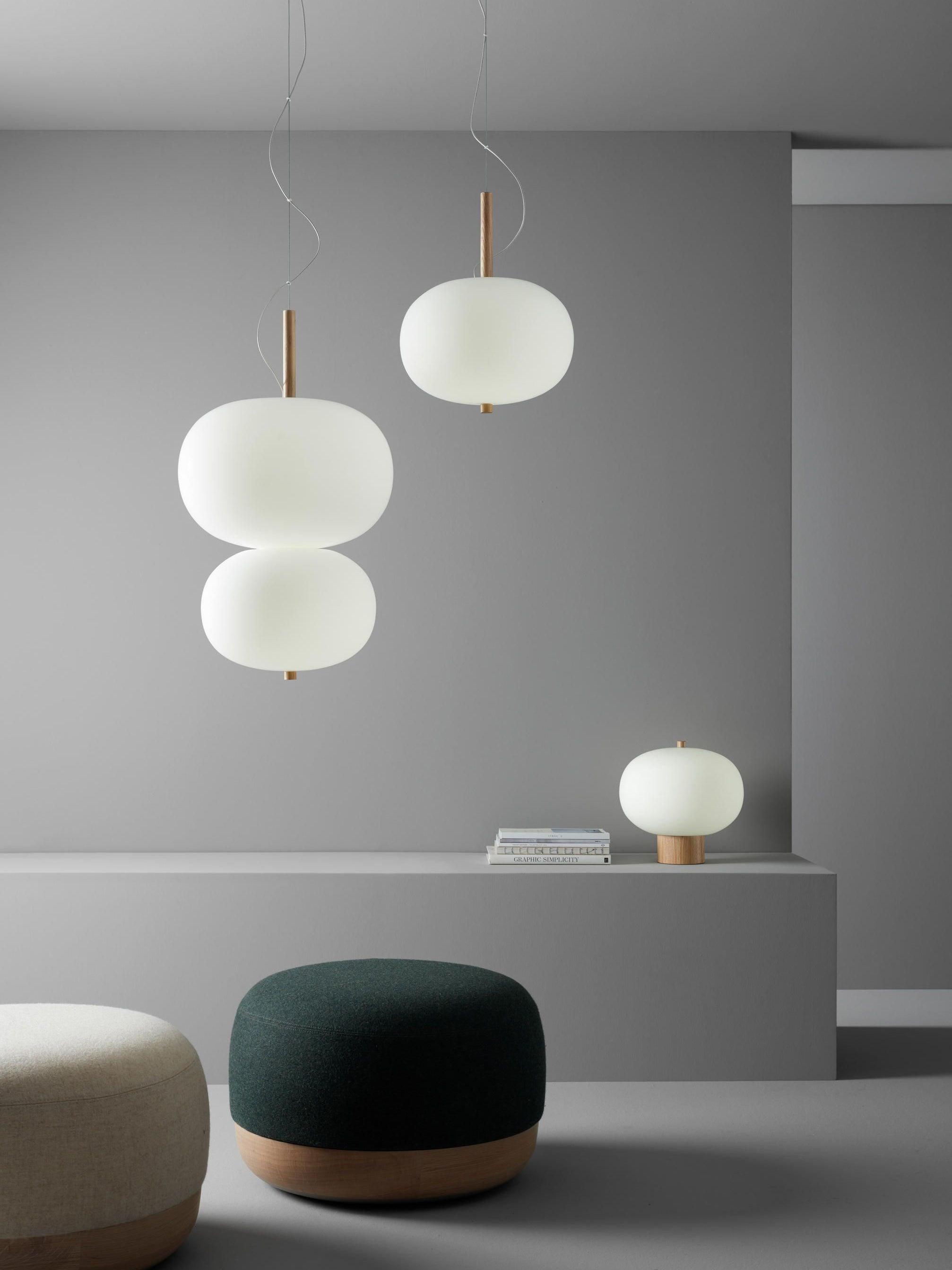 Duality Modern Glass Pendant Light