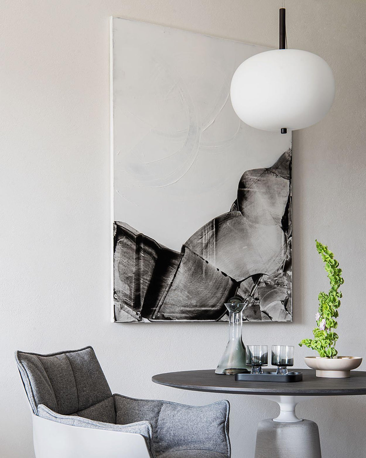 Duality Modern Glass Pendant Light