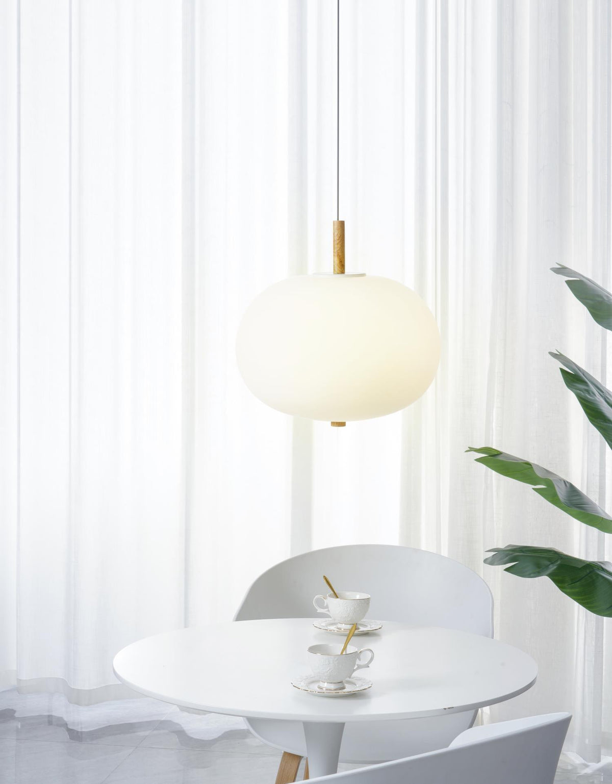 Duality Modern Glass Pendant Light