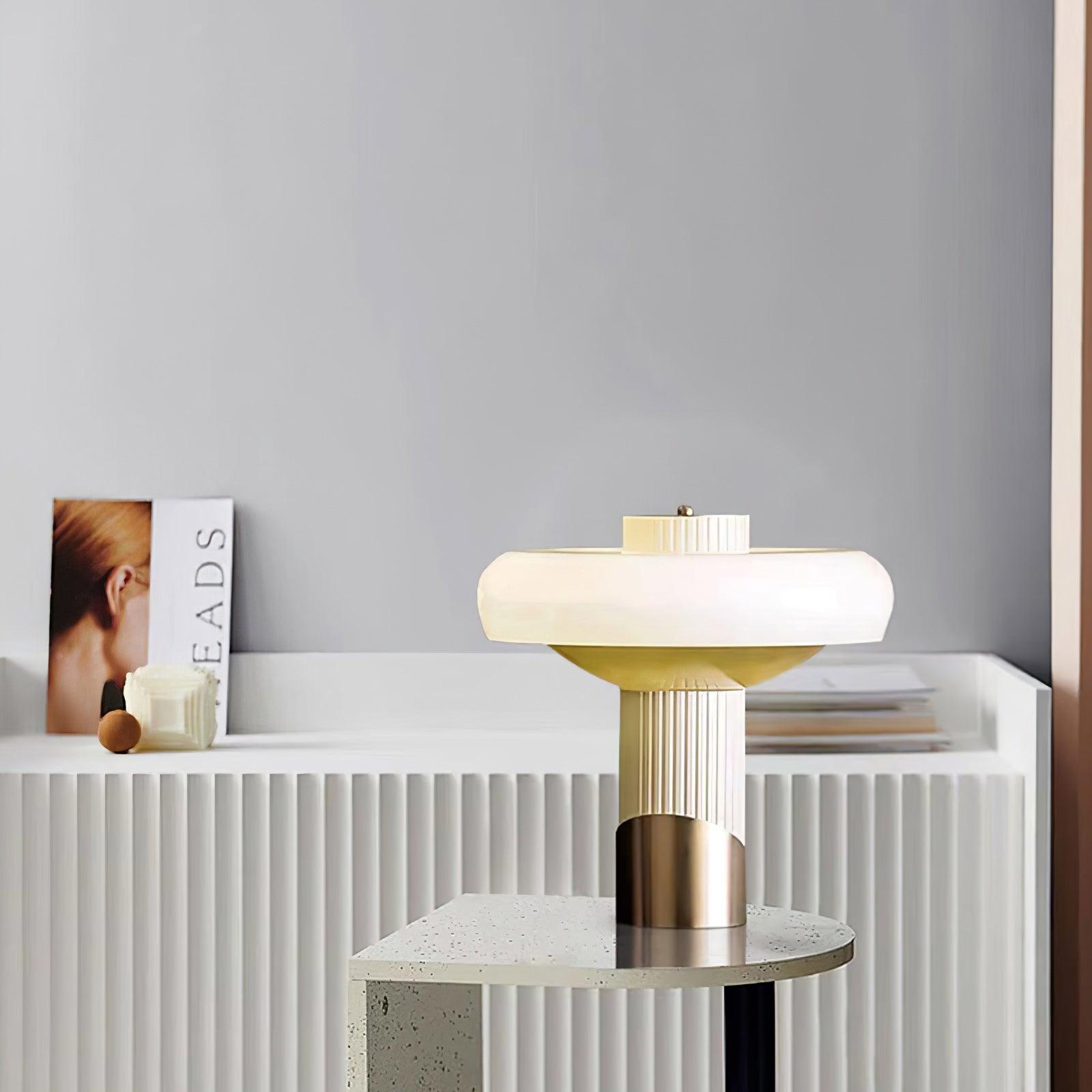 Velisine Contemporary Glass Table lamp