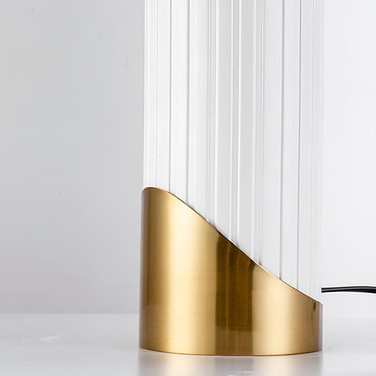 Velisine Contemporary Glass Table lamp