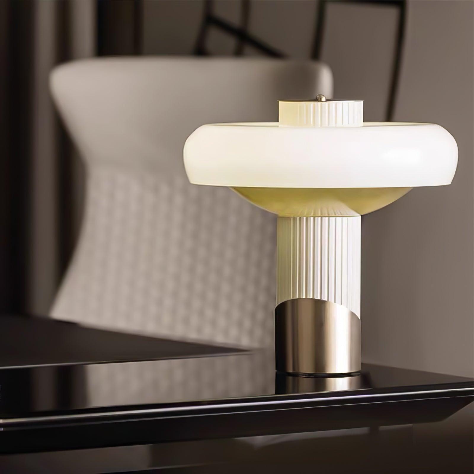 Velisine Contemporary Glass Table lamp