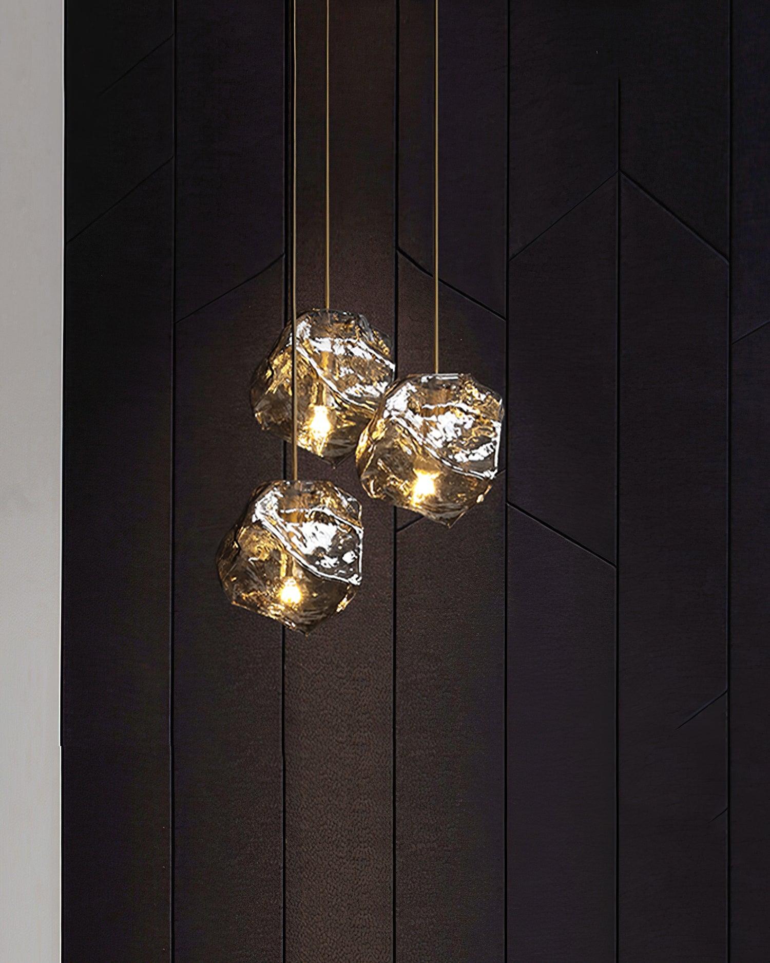 Kixu Brass Luxurious Pendant Lamp