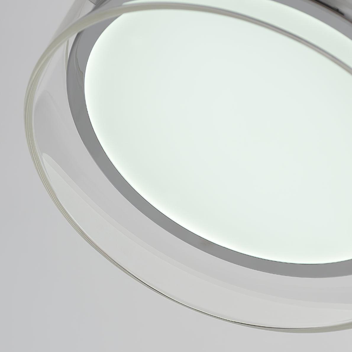 Lioreette Chrome & Glass Table Lamp
