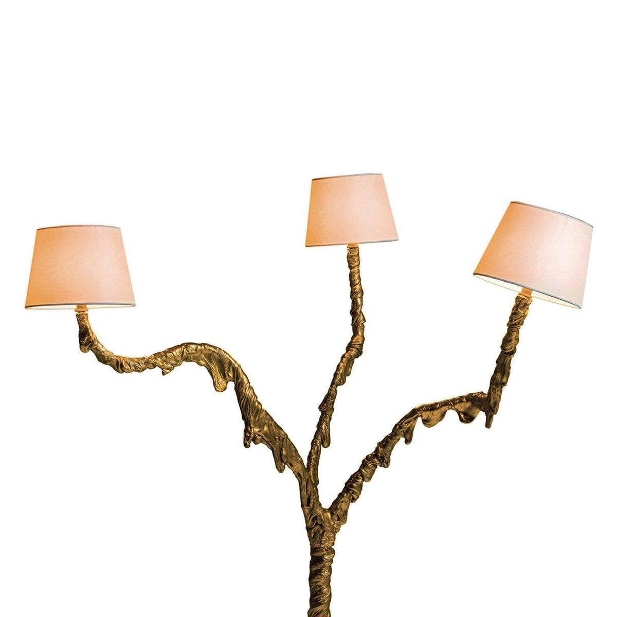 Dendria Triple-Arm Branch Sculptural Floor Lamp