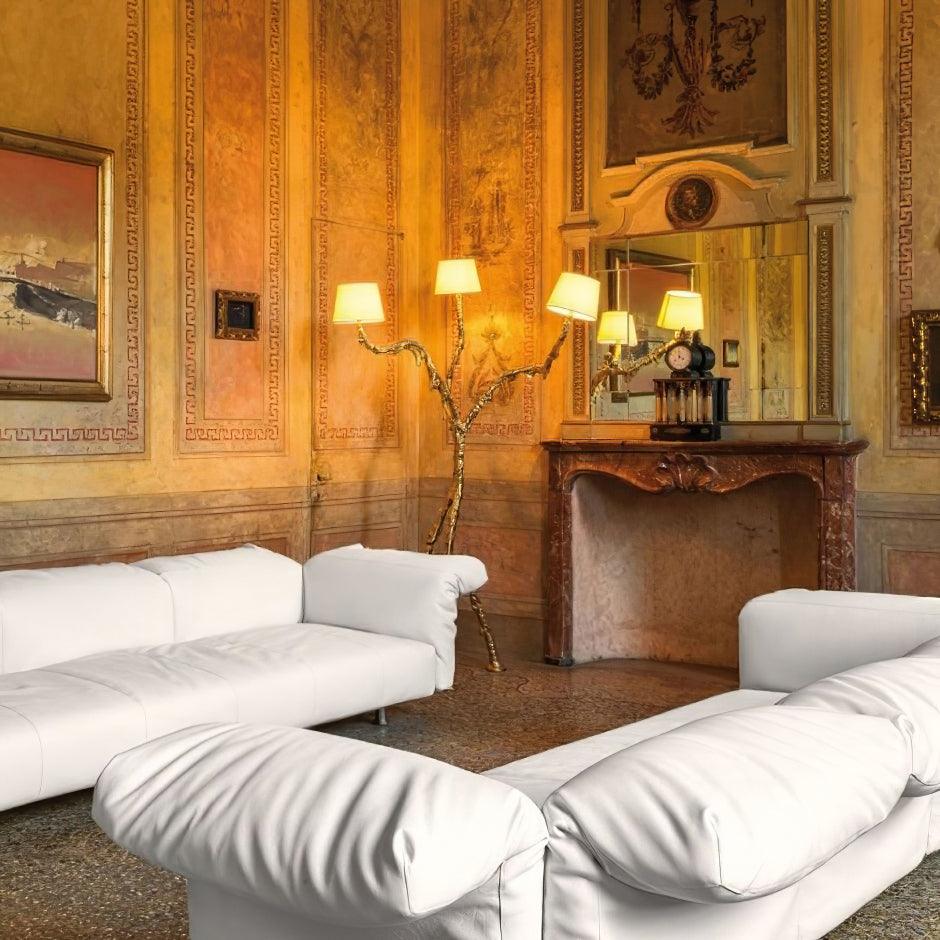 Dendria Triple-Arm Branch Sculptural Floor Lamp