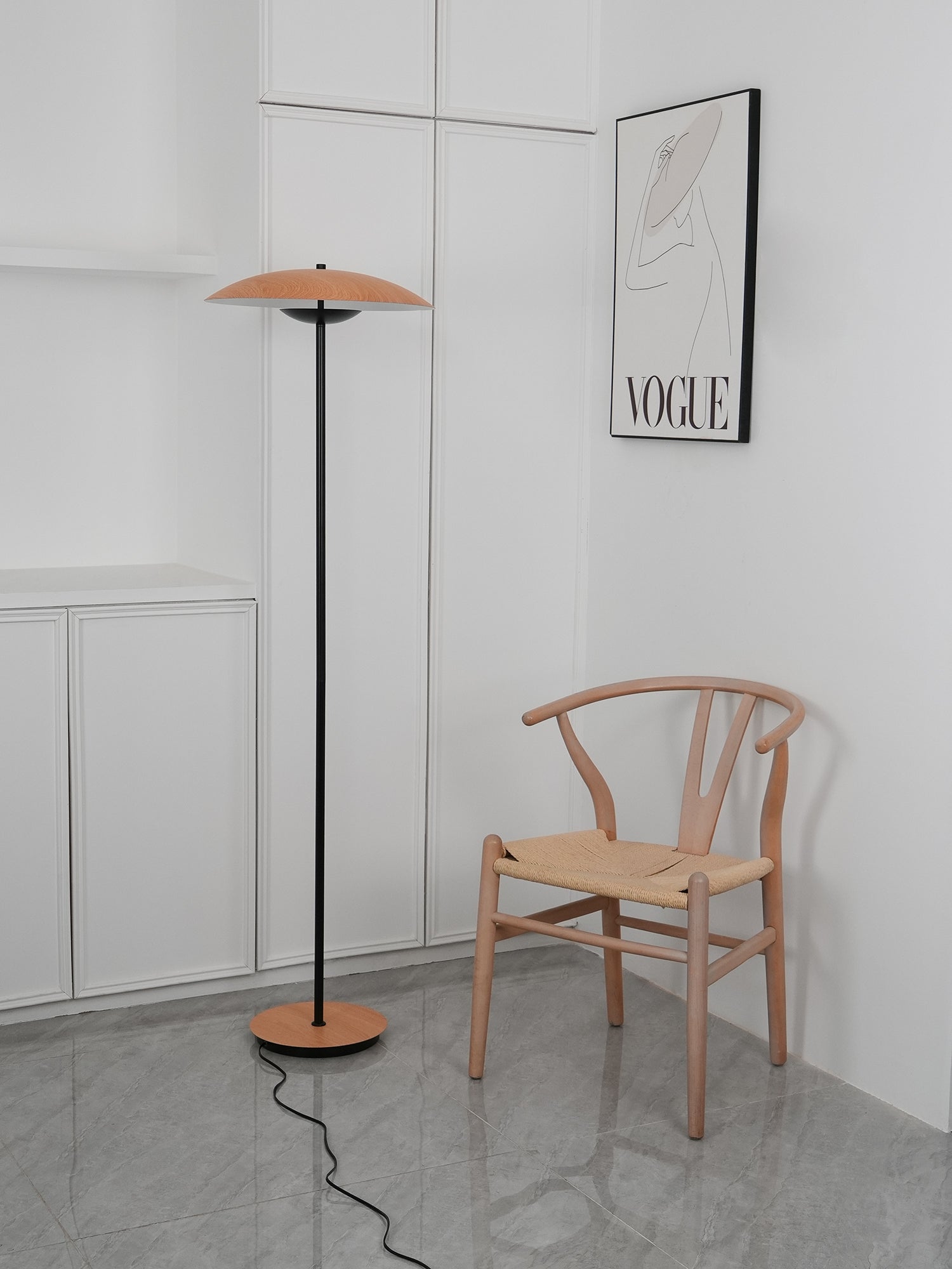 Ferinira Aluminum Minimalist Floor Lamp