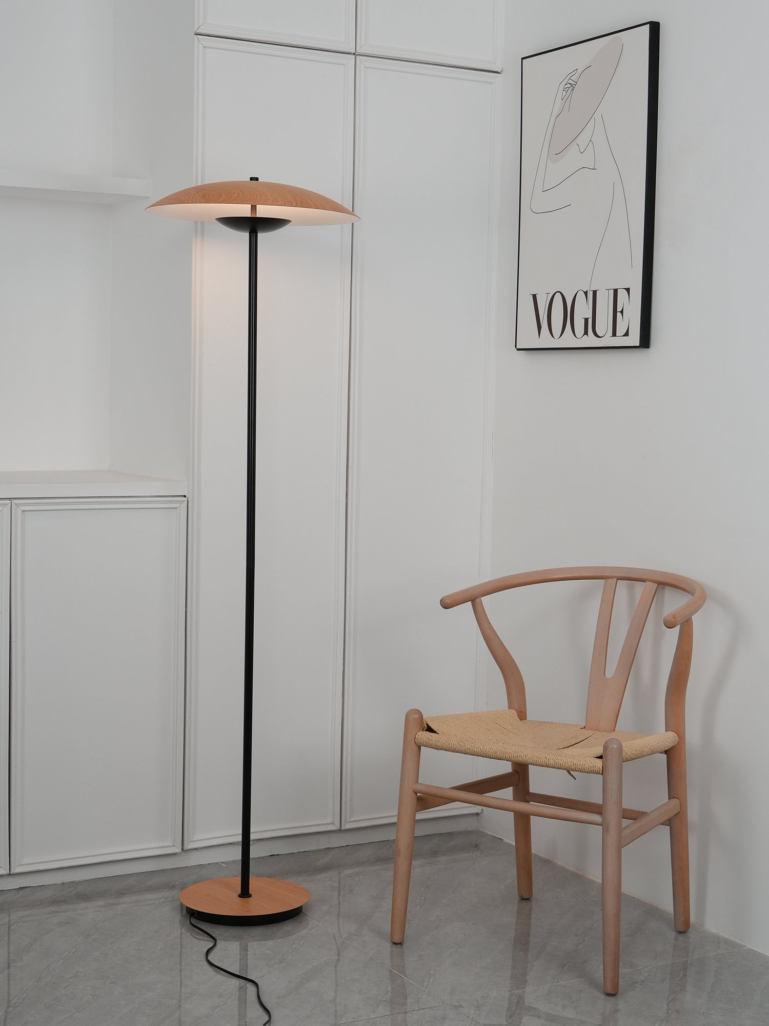 Ferinira Aluminum Minimalist Floor Lamp