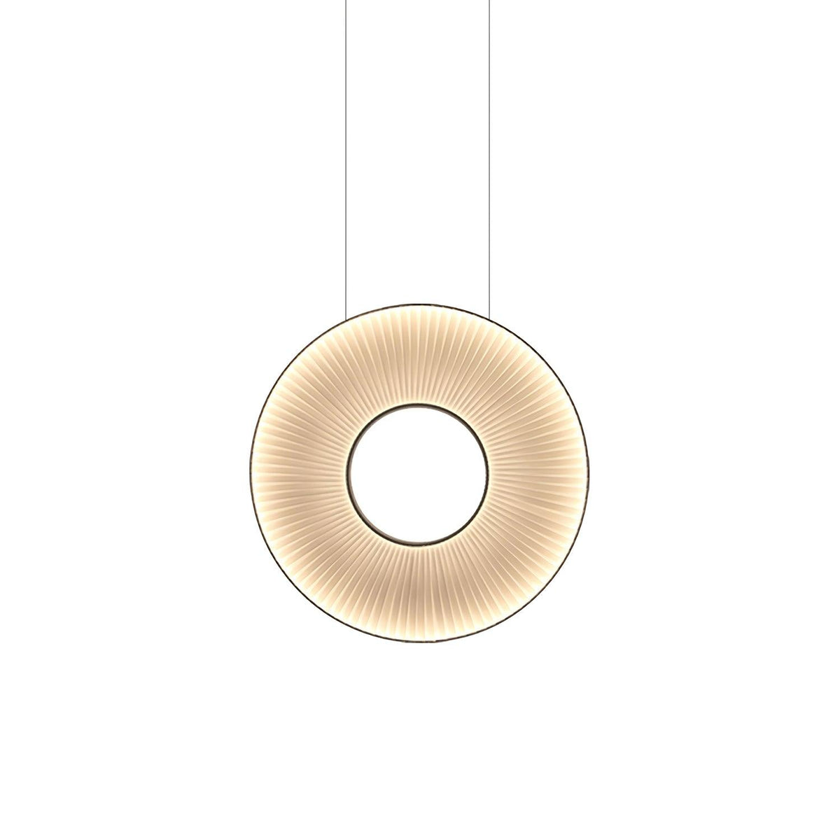 Lumira Pendant Lamp White Fabric Classic