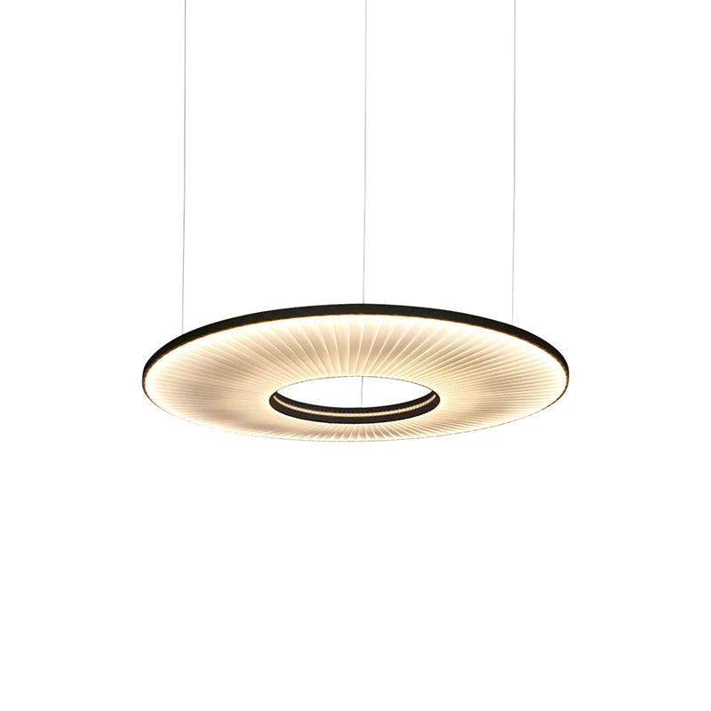 Lumira Pendant Lamp White Fabric Classic