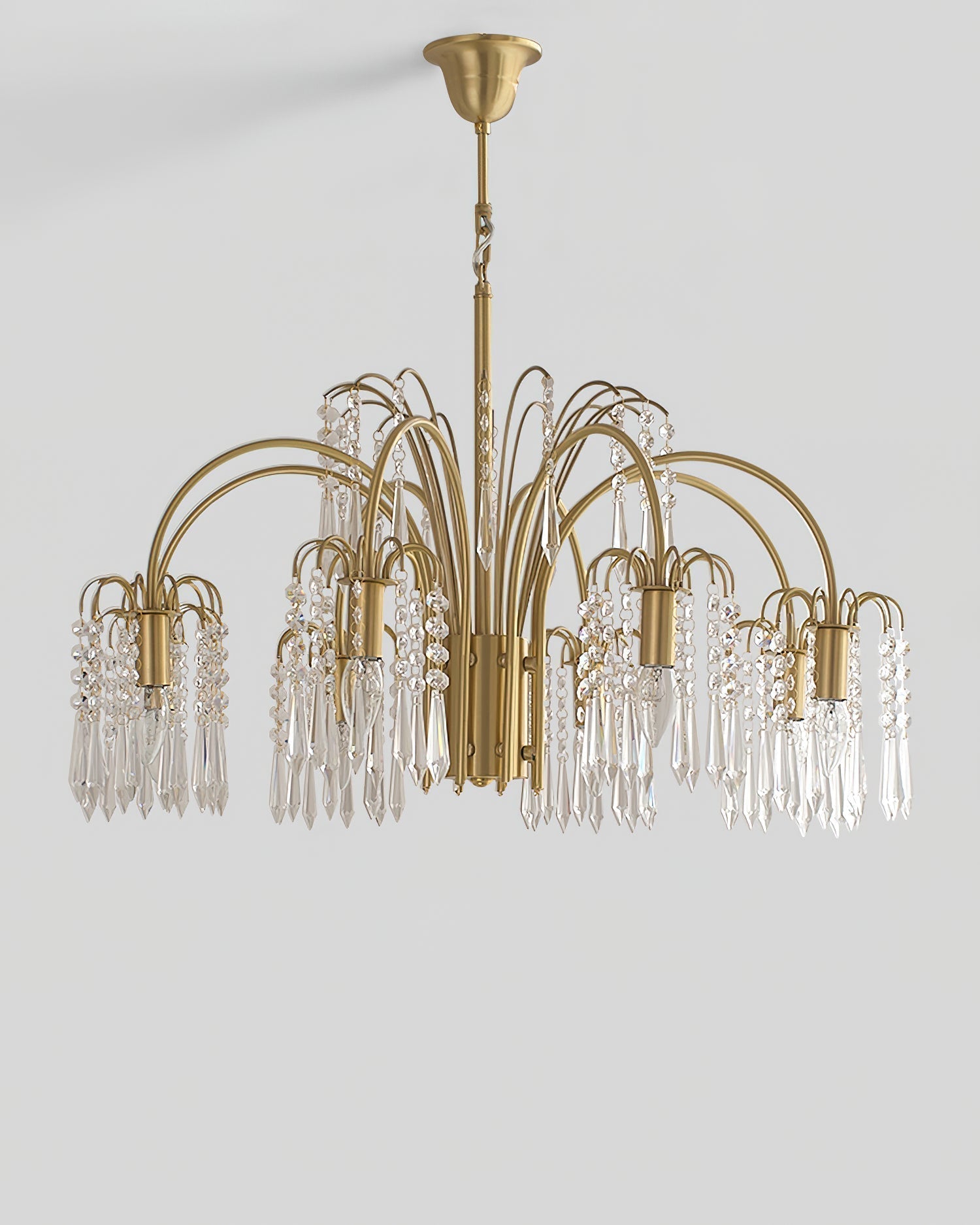 Selorora Chandelier Gold Crystal Isla Dawn Regal