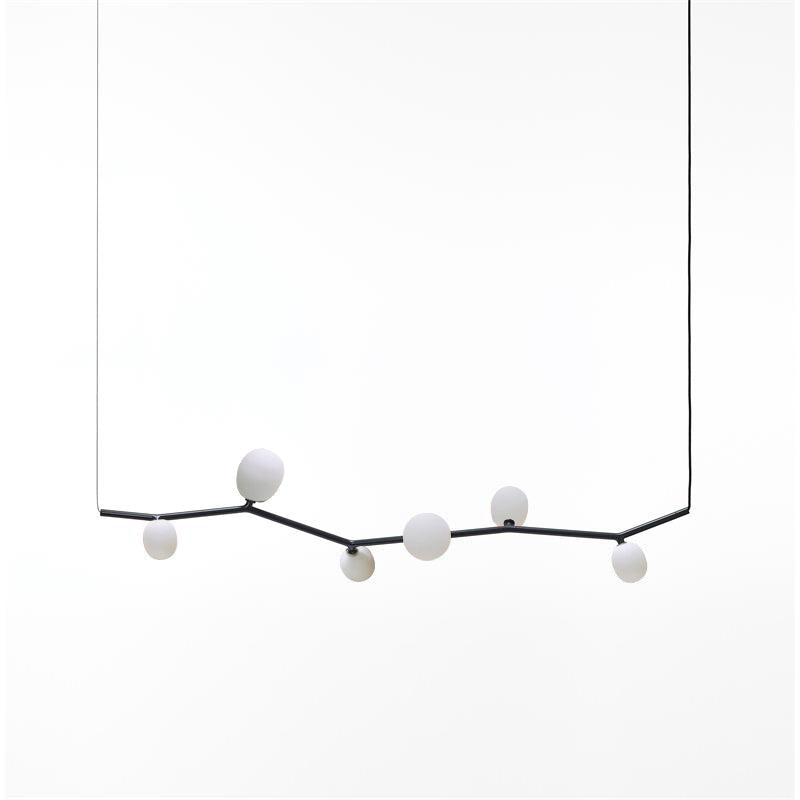 Evmirion Modern Minimalist Horizontal Glass Pendant Lamp