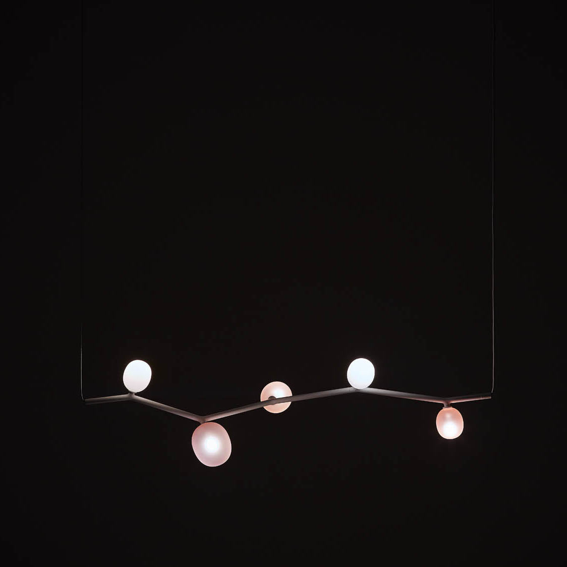 Evmirion Modern Minimalist Horizontal Glass Pendant Lamp