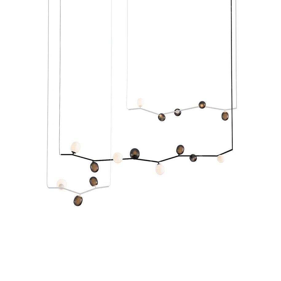 Evmirion Modern Minimalist Horizontal Glass Pendant Lamp