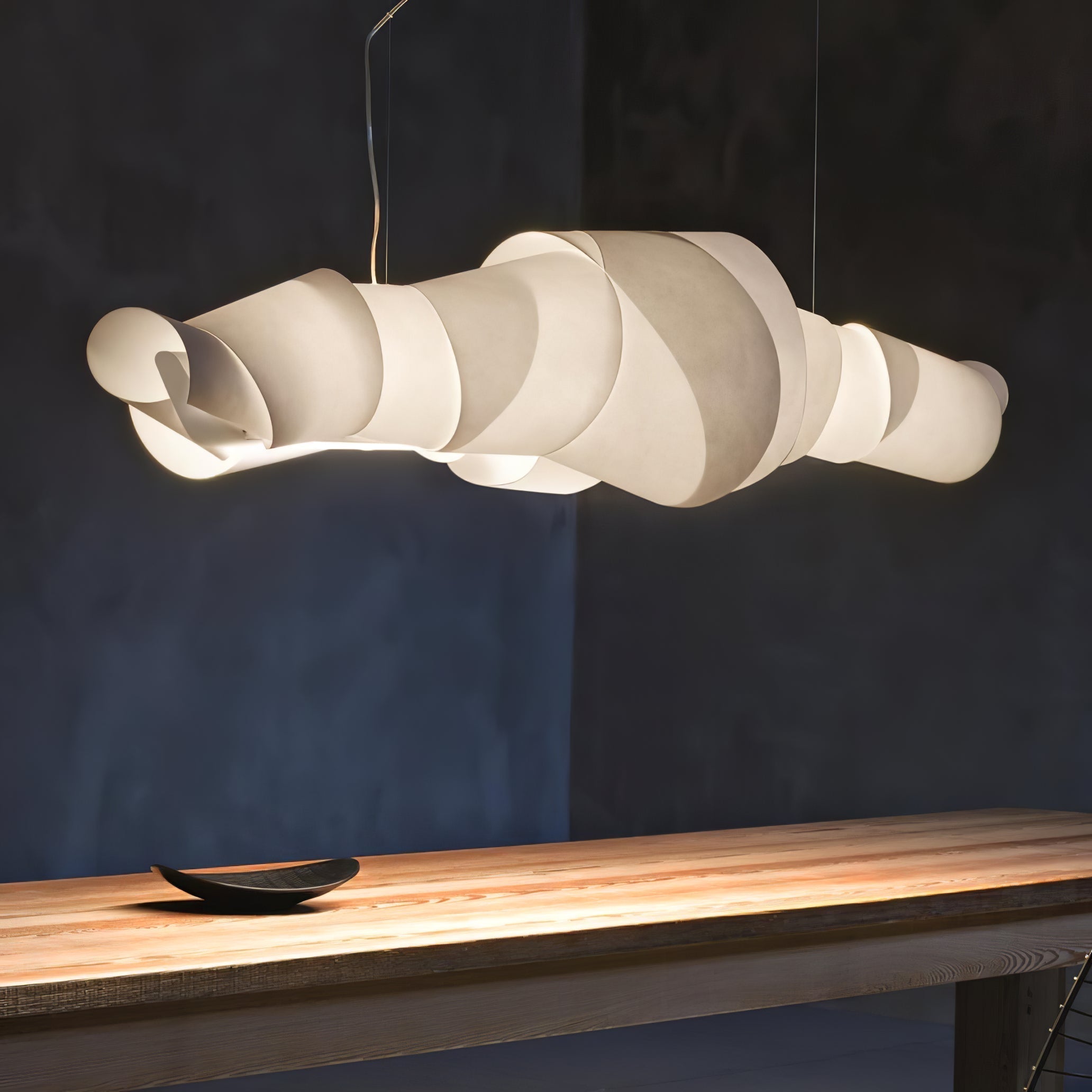 Ribbon Playful PVC Chandelier