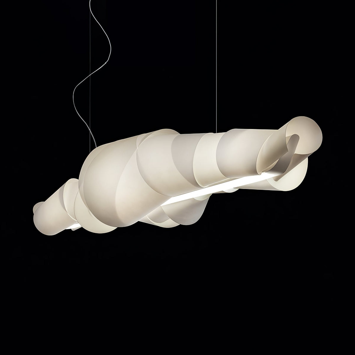 Ribbon Playful PVC Chandelier