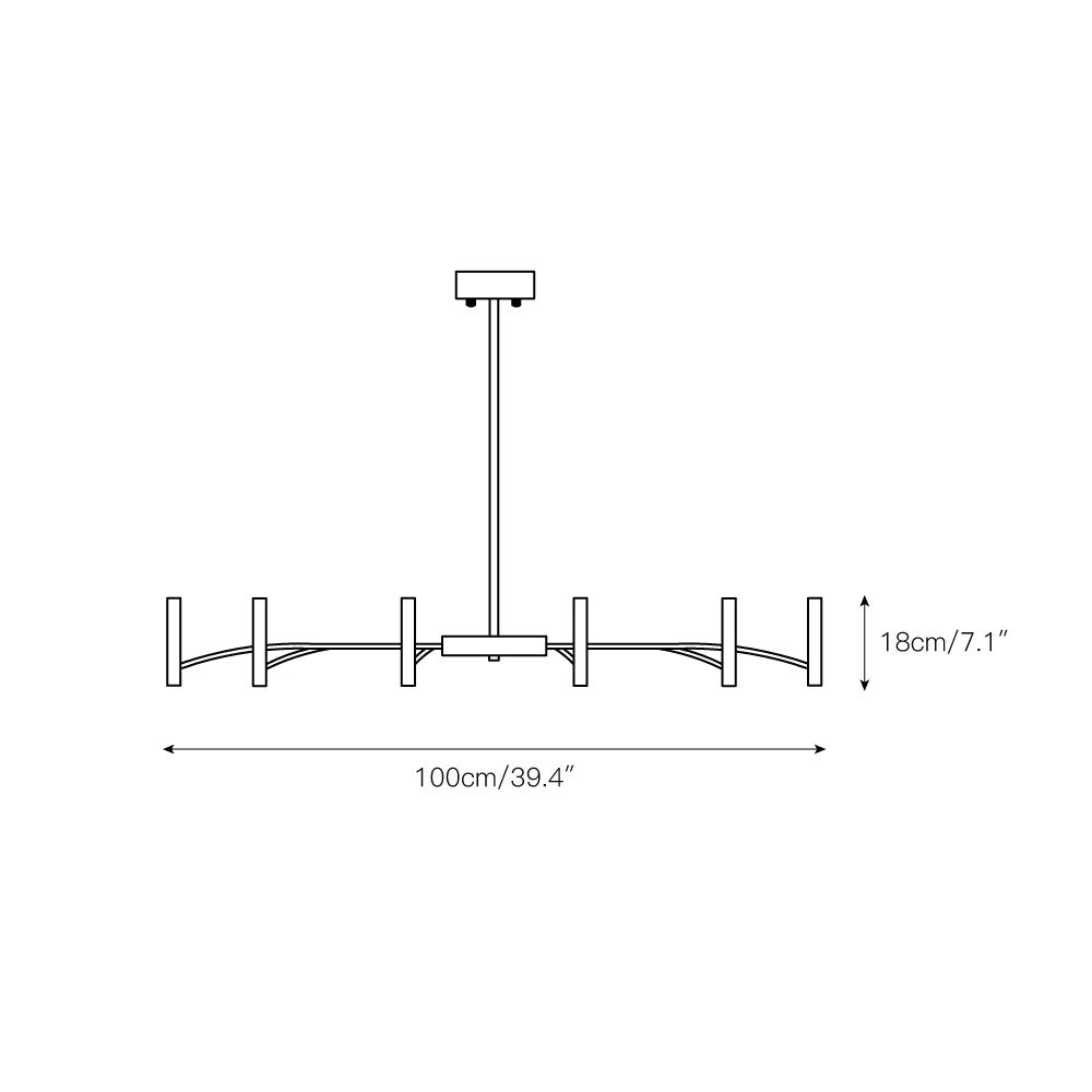Lumaraine Industrial Chandelier