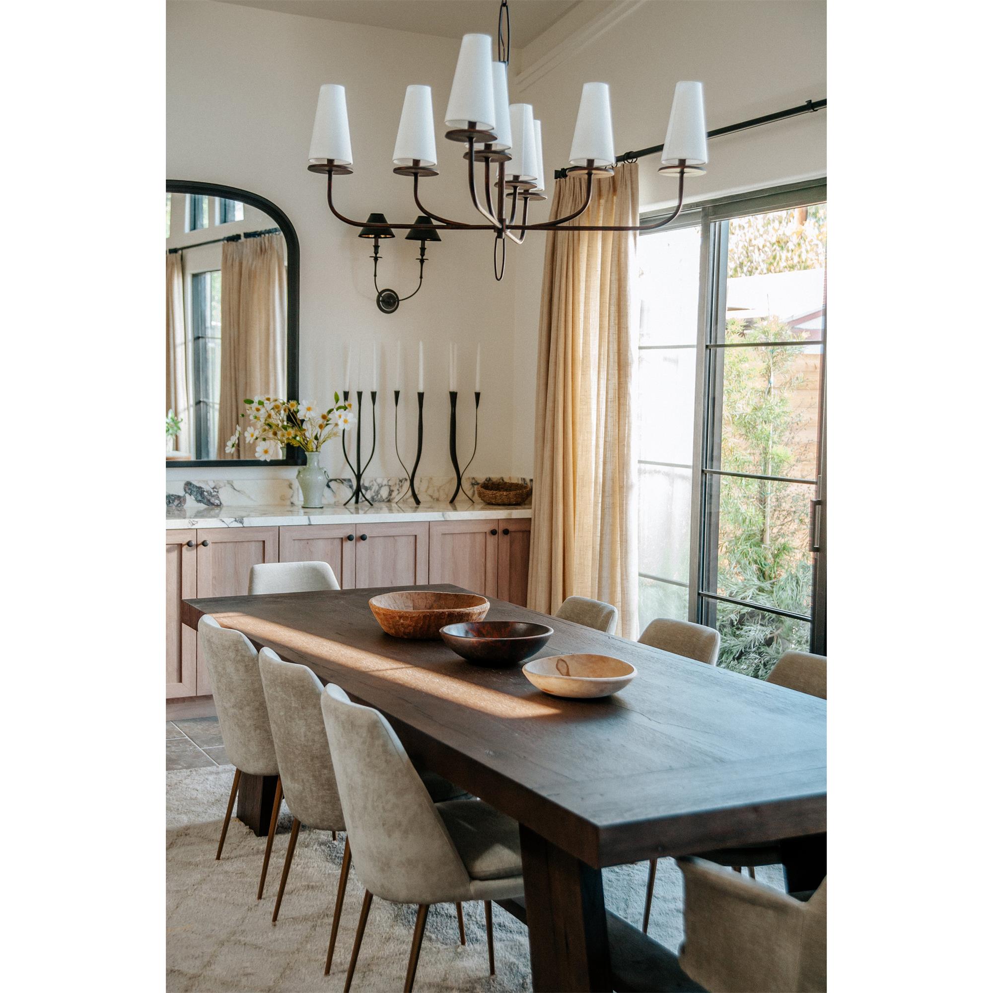 Vedoror Vintage Industrial Brass Fabric Wall Lamp - Neutral Decor