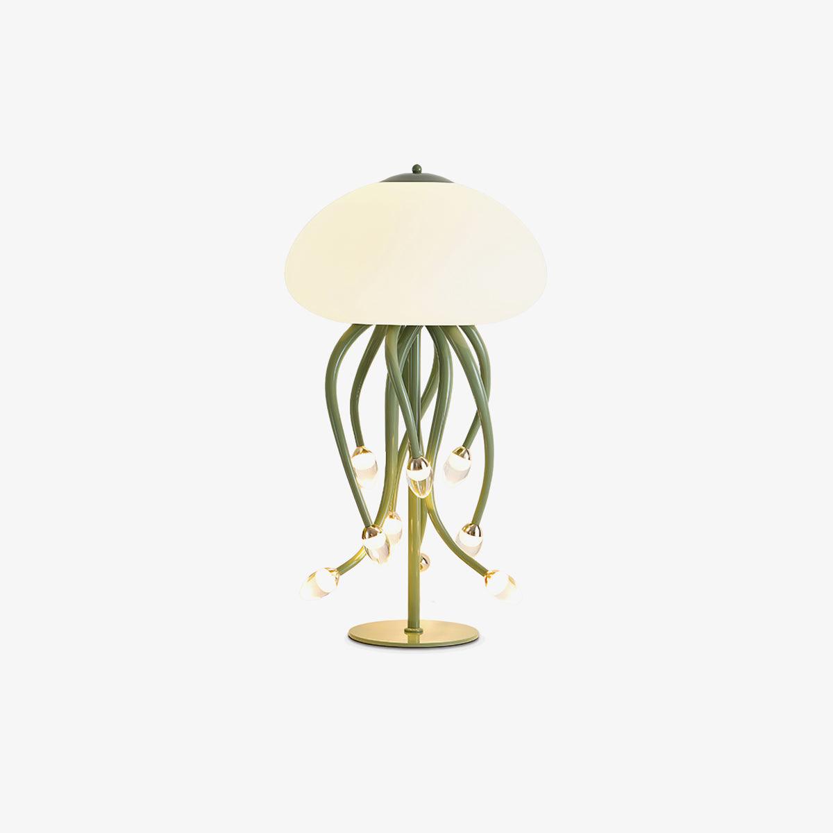 Zosilyra Whimsical Glass Jellyfish Table Lamp
