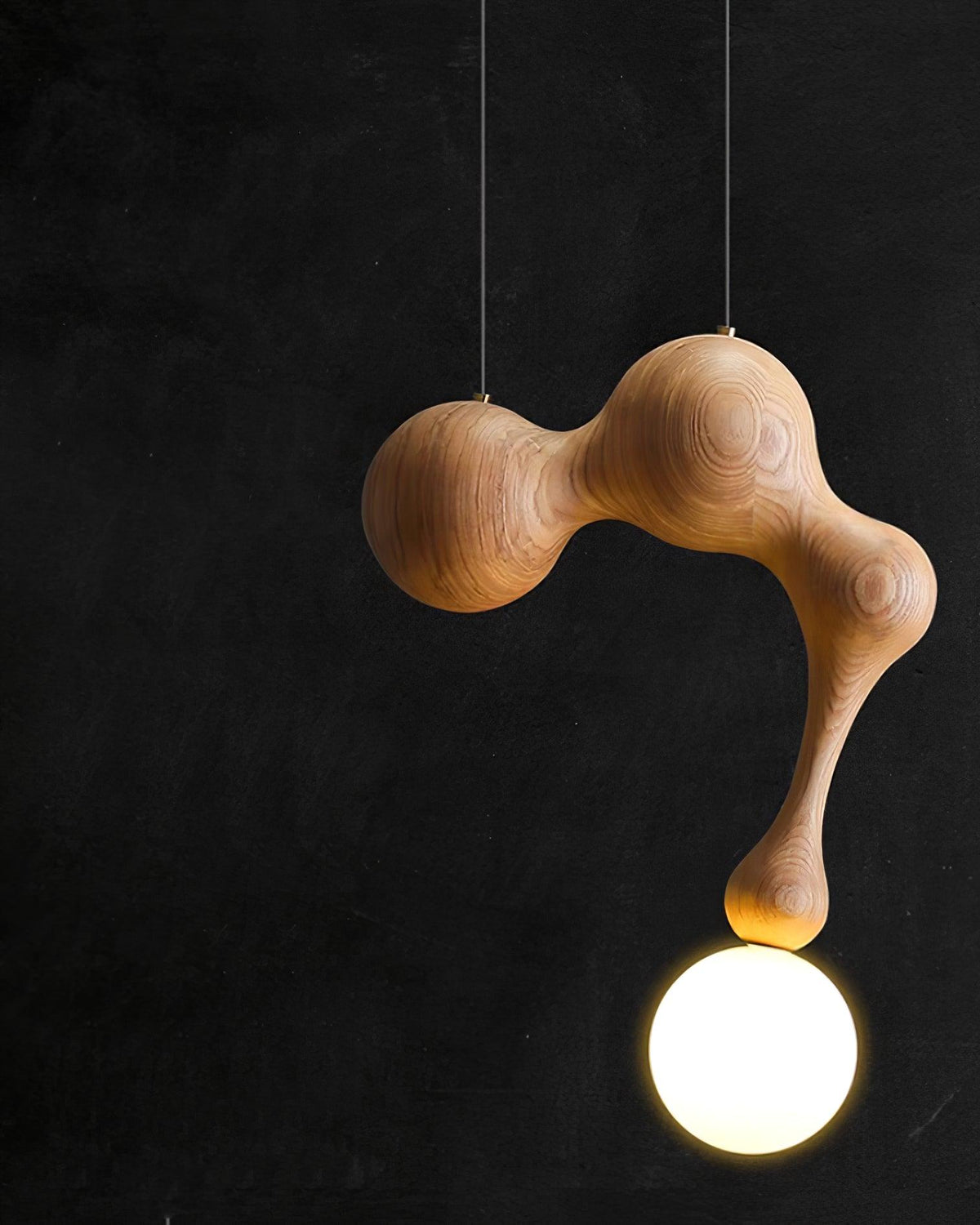 Hale Luxury Wood Pendant Light