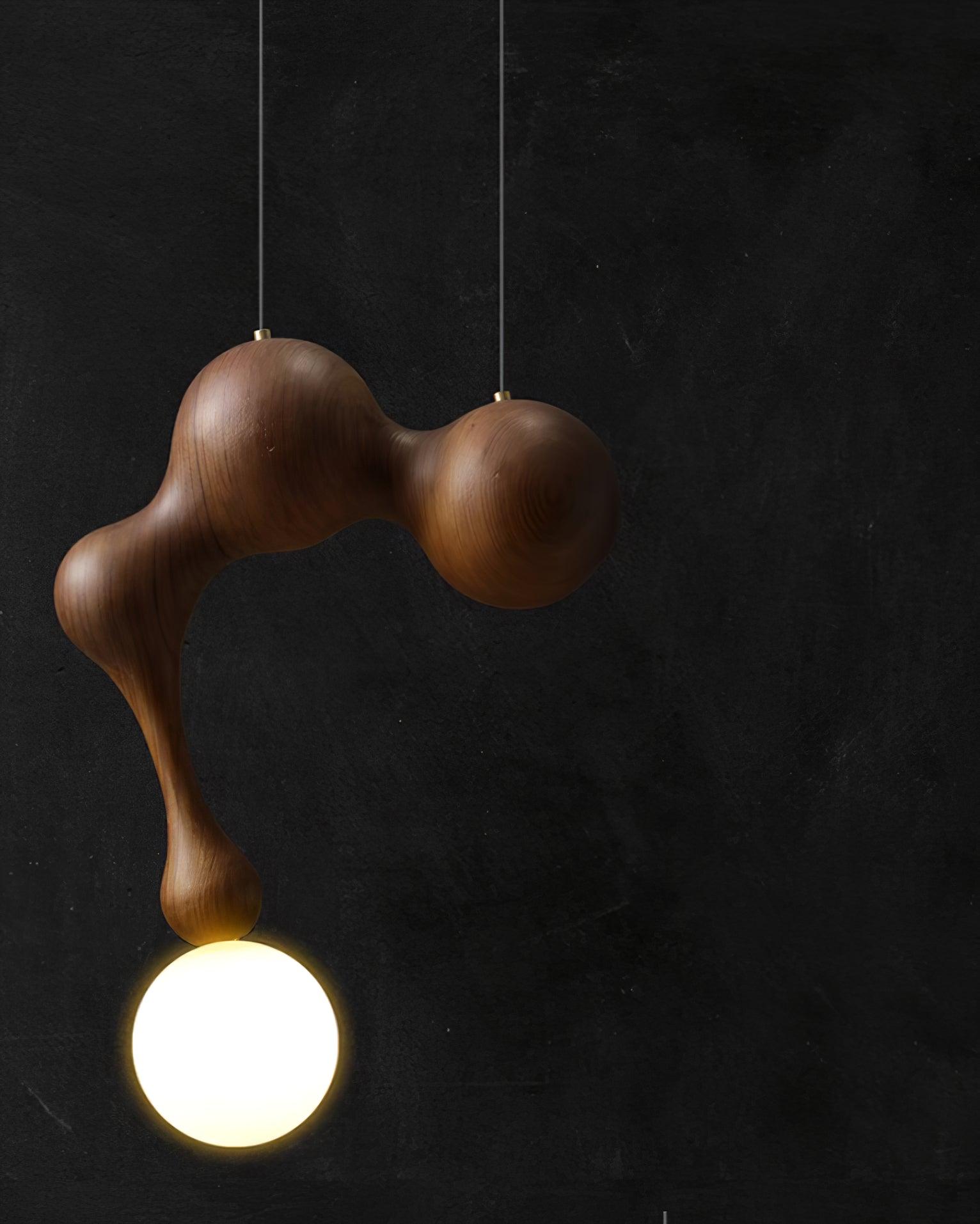 Hale Luxury Wood Pendant Light