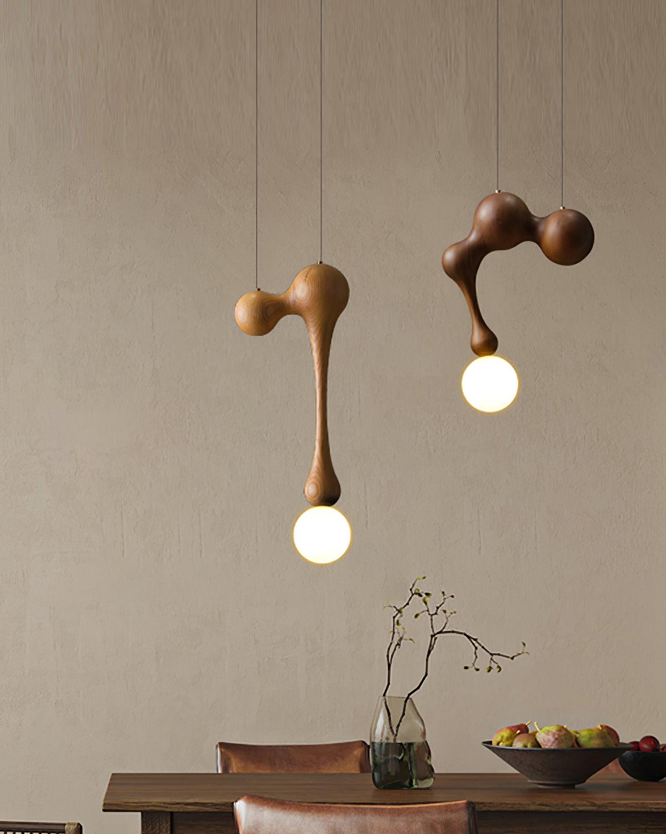 Hale Luxury Wood Pendant Light