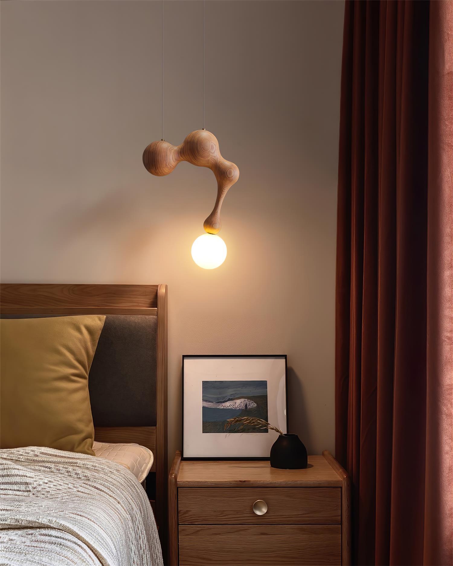 Hale Luxury Wood Pendant Light