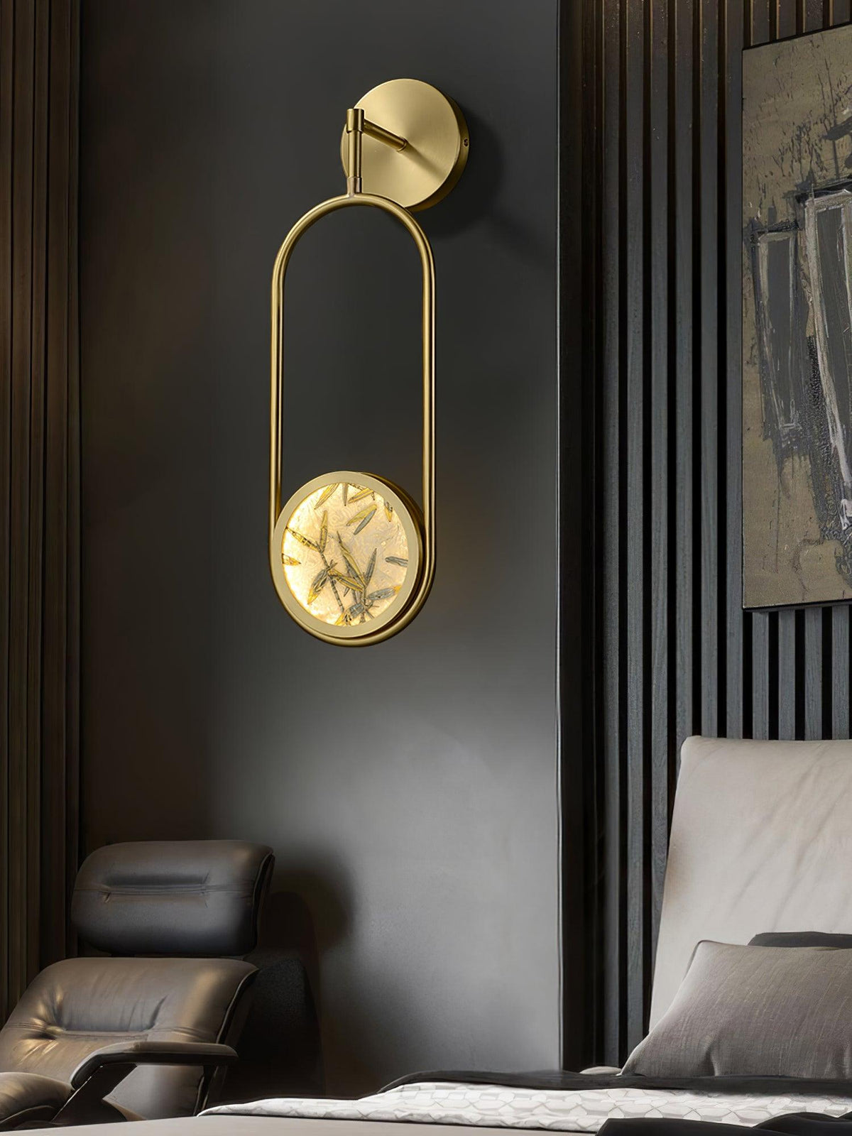 Casaraine Luxe Brass Wall Light