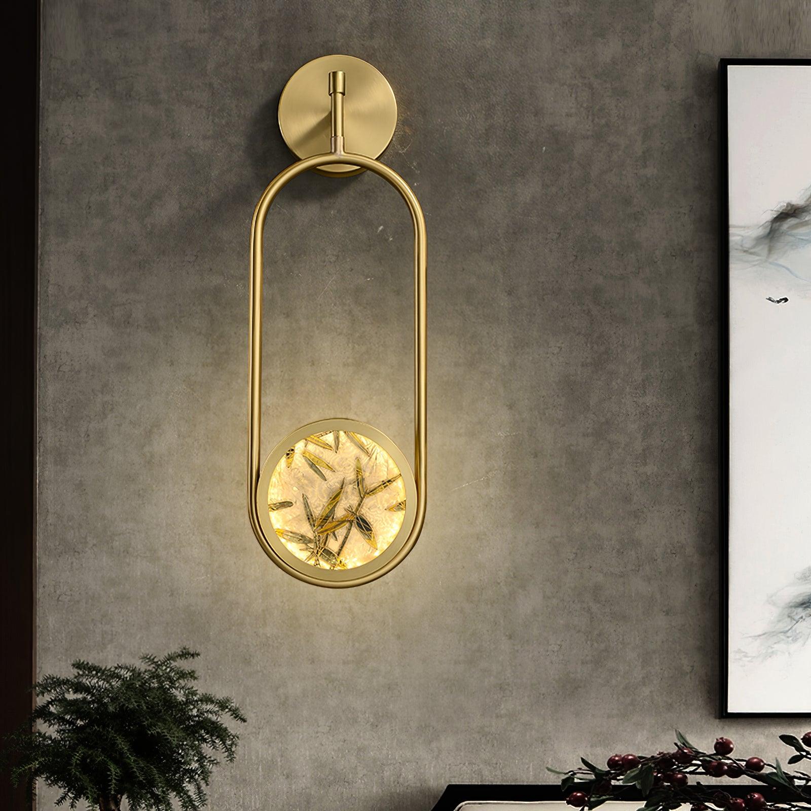 Casaraine Luxe Brass Wall Light