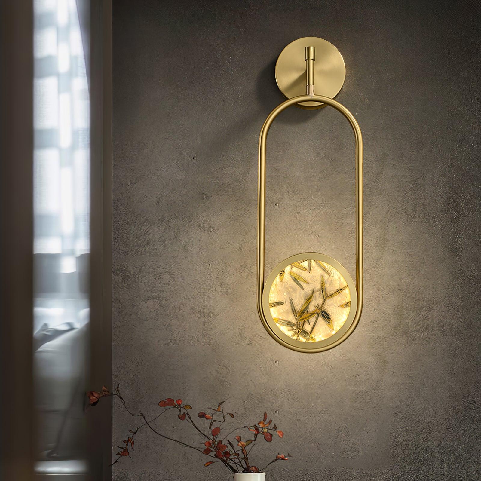 Casaraine Luxe Brass Wall Light