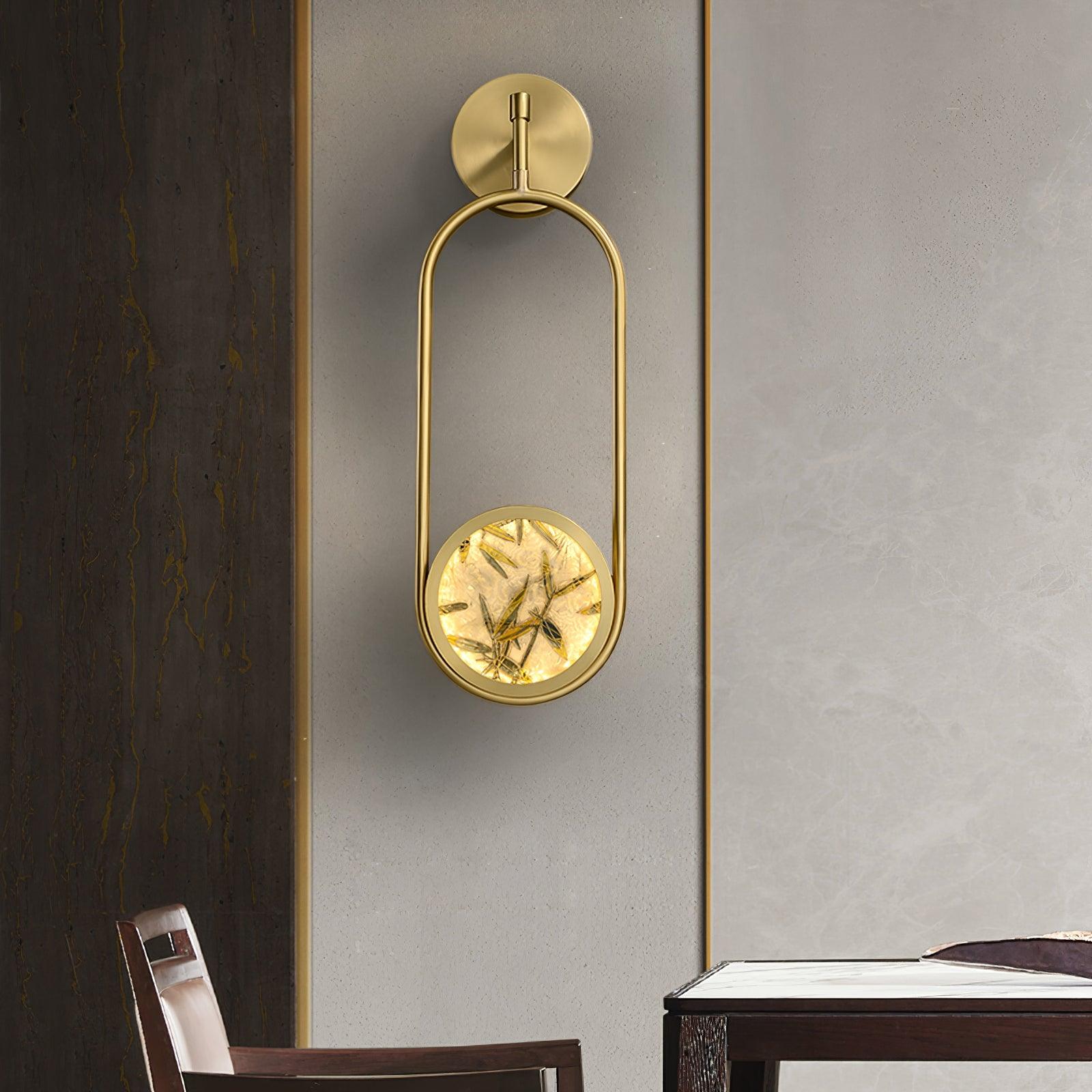 Casaraine Luxe Brass Wall Light