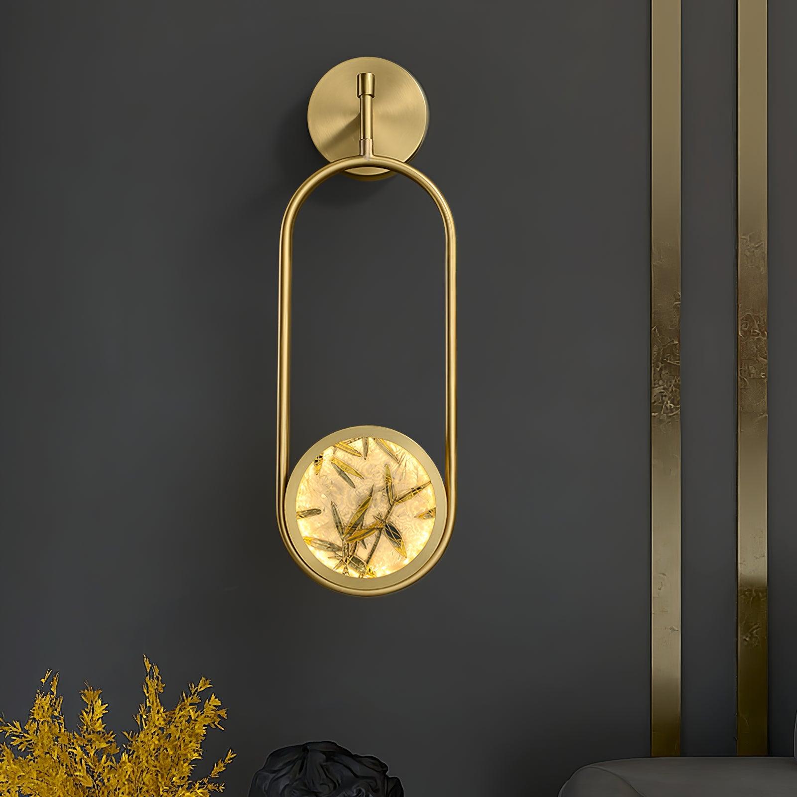 Casaraine Luxe Brass Wall Light