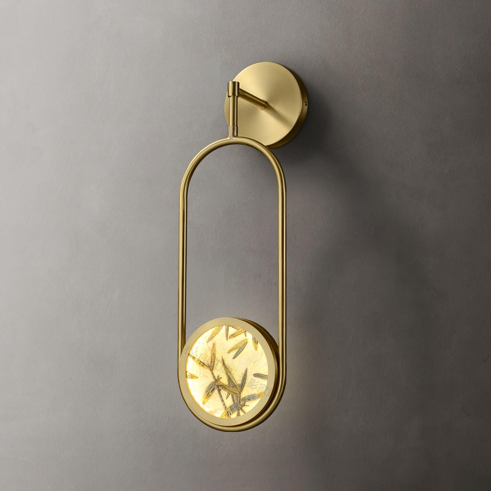 Casaraine Luxe Brass Wall Light