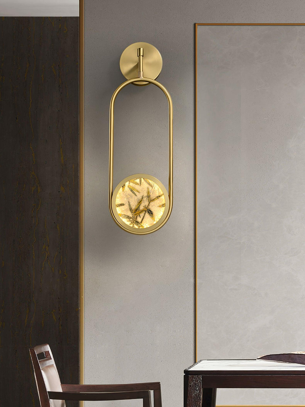 Casaraine Luxe Brass Wall Light