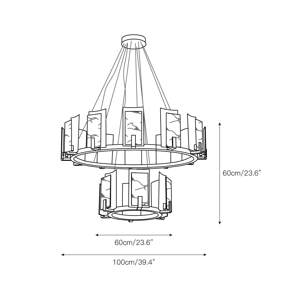 Nyraeila Chandelier