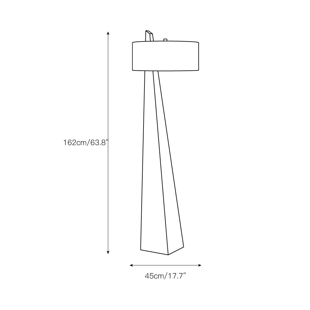 Renalise Obelisk Floor Lamp