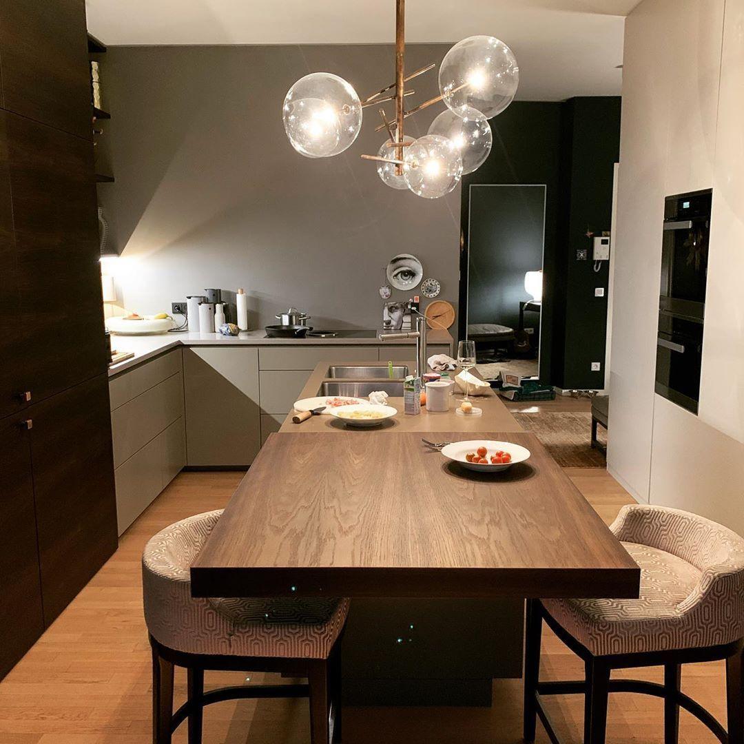 Aveno Chandelier LED Clear Crystal