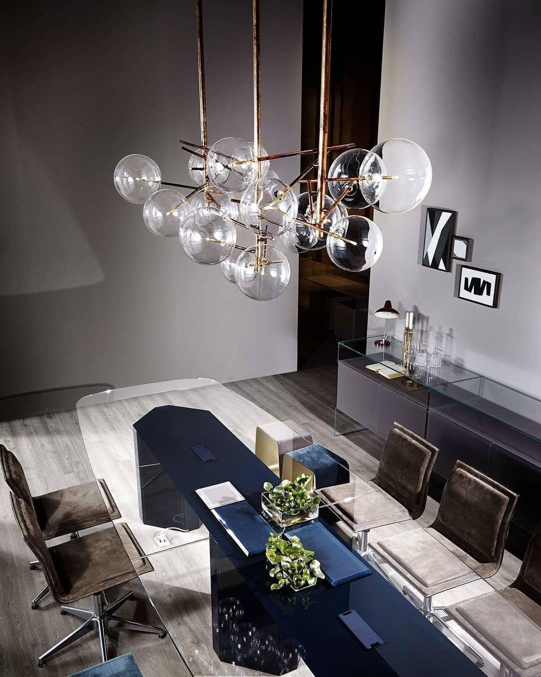 Aveno Chandelier LED Clear Crystal