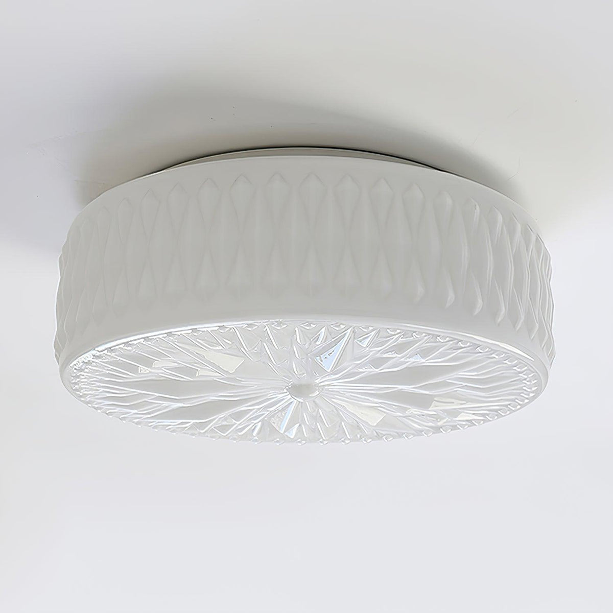 Lioriira Ceiling Lamp Glass Shade and Acrylic Modern Mooncake