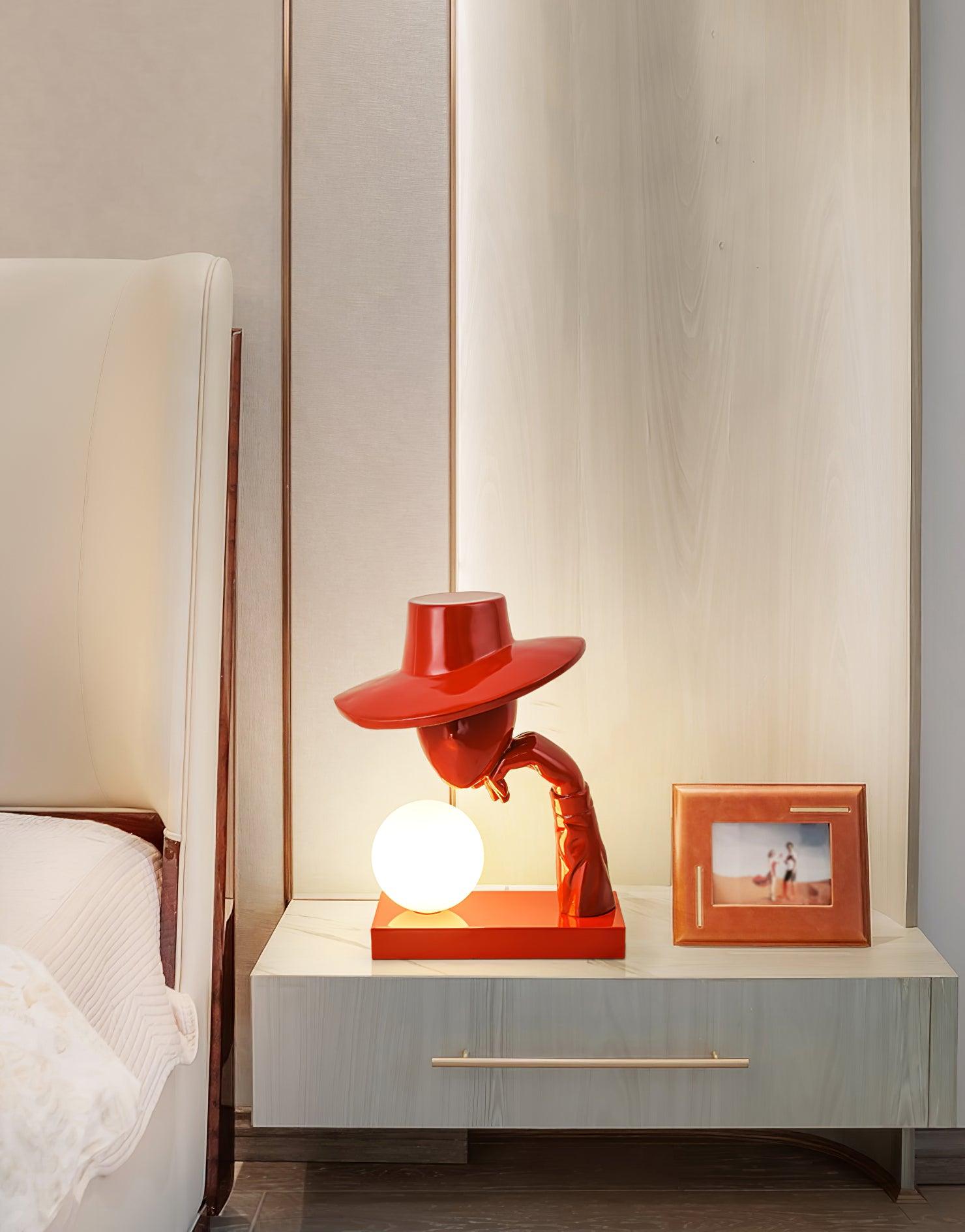Cisoril Sculptural Ceramic Desk Lamp