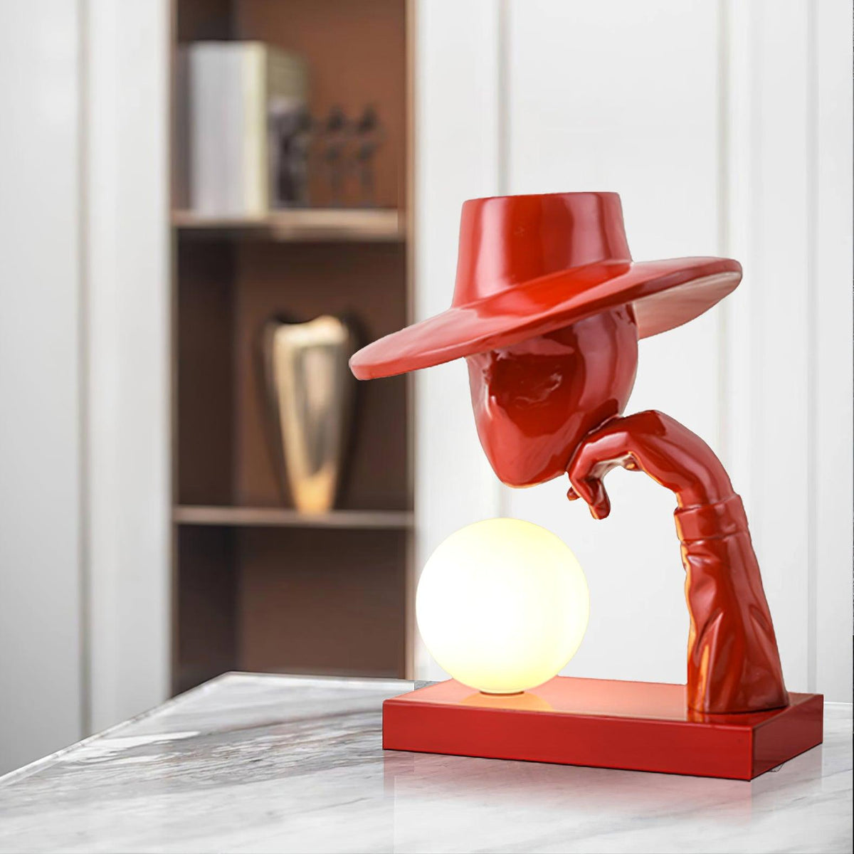 Cisoril Sculptural Ceramic Desk Lamp