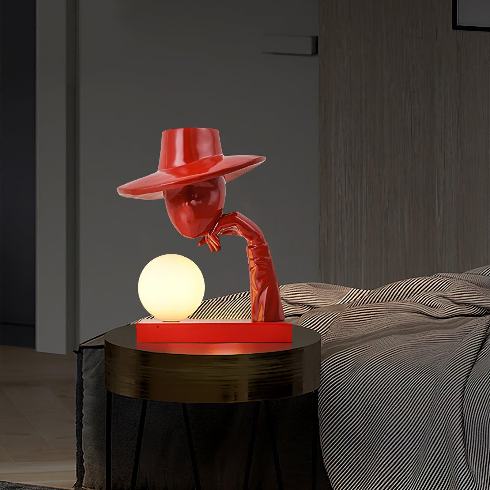 Cisoril Sculptural Ceramic Desk Lamp
